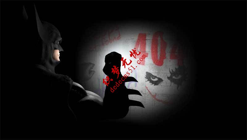 黑色创意鬼魅恐怖404页面错误跟随鼠标显示聚光灯特效404页面