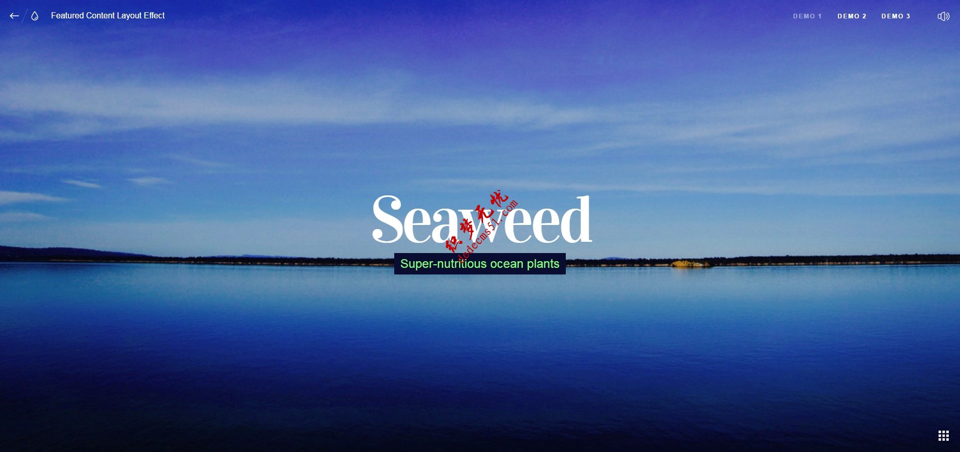 三种全屏可切换响应式html5带音乐课关闭引导页模板下载