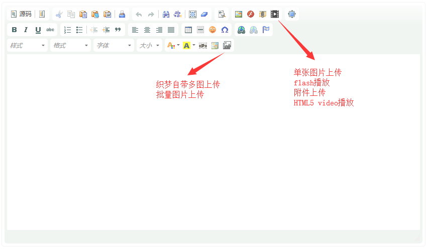 织梦ckeditor编辑器升级为ckeditor4-word图片自动上传mp4播放批量图片上传(图1)