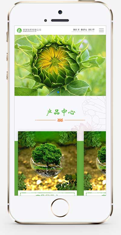 (自适应手机端)响应式通用医药制药类企业网站模板 HTML5农业园林网站源码下载(图1) 1-2209250T2164D.jpg