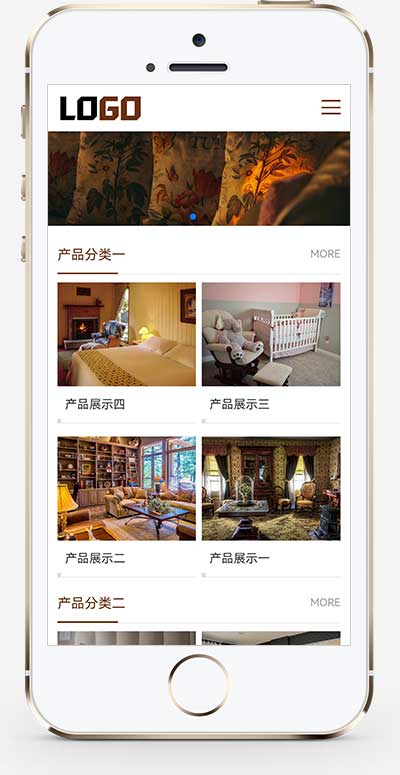 (自适应手机端)家私家纺pbootcms网站模板 床上用品网站源码下载(图1) 1-250F30Z353X4.jpg