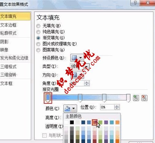 ppt如何设置多种文本颜色(图3) ppt如何设置多种文本颜色(图3)