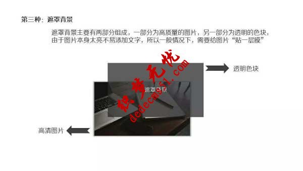 PPT背景图片常见的6种设计方法(图11) PPT背景图片常见的6种设计方法(图11)