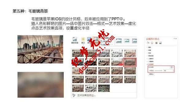 PPT背景图片常见的6种设计方法(图20) PPT背景图片常见的6种设计方法(图20)