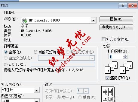 ppt怎么设置打印大小(图1) ppt怎么设置打印大小(图1)