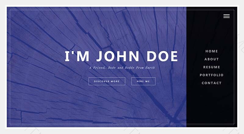 个性化展示类型全面的个人简历个人介绍模板(图1)