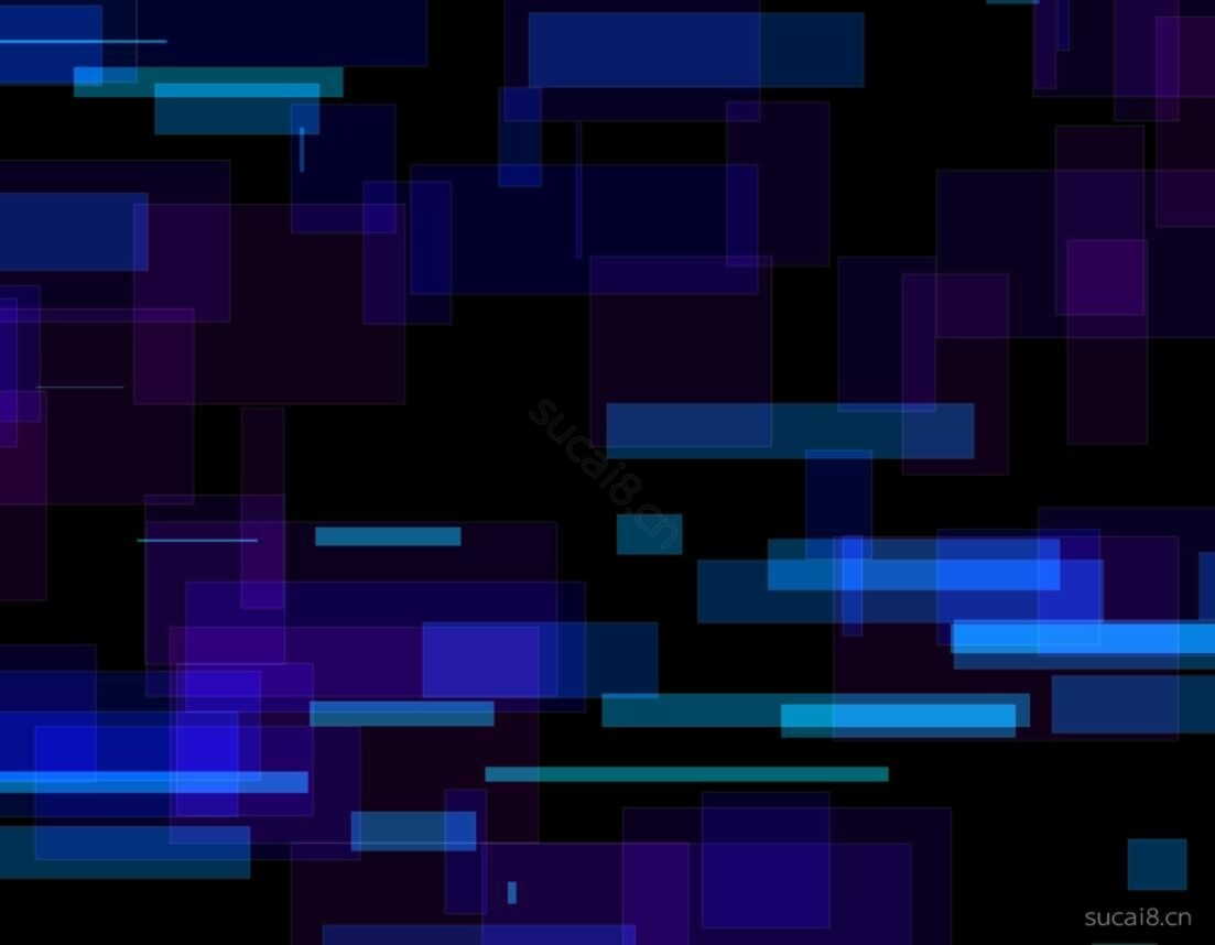 动态左右滚动科技感矩形html5特效- 素材8