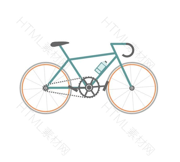 CSS3自行车动画特效(图1)