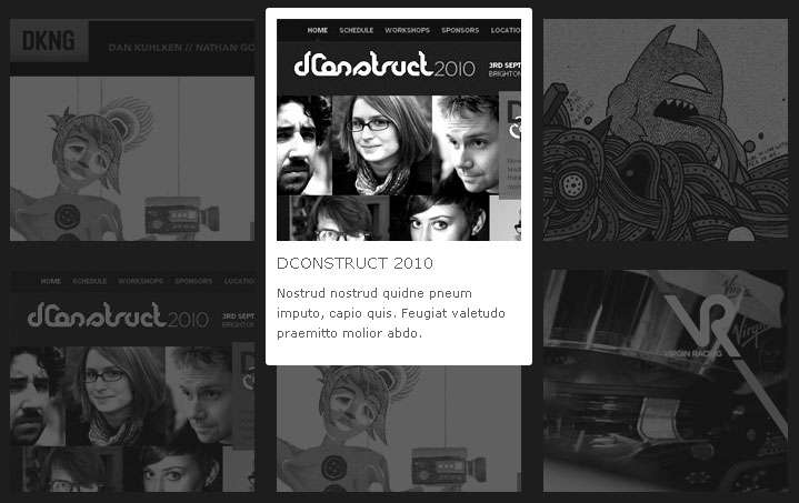 div css:hover伪类属性鼠标悬停图片高亮显示图片文字信息(图1)