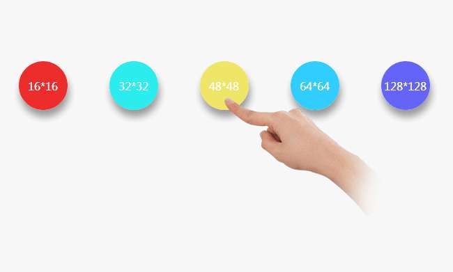 jQuery鼠标设置换成手势图标样式代码(图1)