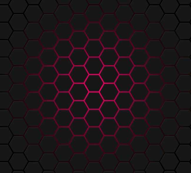 html5 canvas霓虹灯蜂巢动画特效(图1)