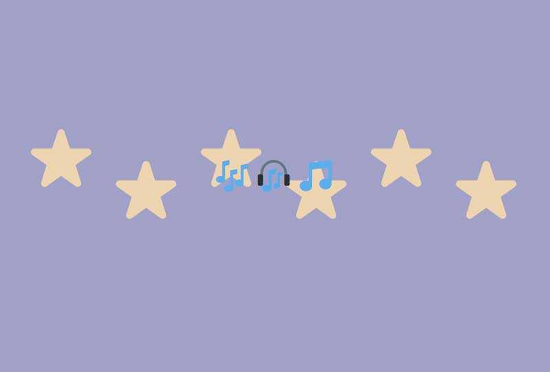 html5闪烁的小星星音乐播放特效(图1)