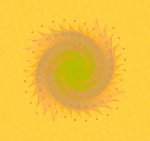 html5 svg变色旋涡动画特效(图1)