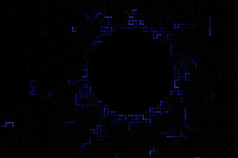 html5 canvas模拟磁场吸引动画特效(图1)