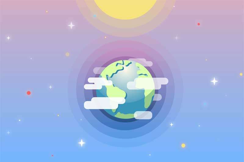 html5 svg地球白天和夜晚切换特效(图1)