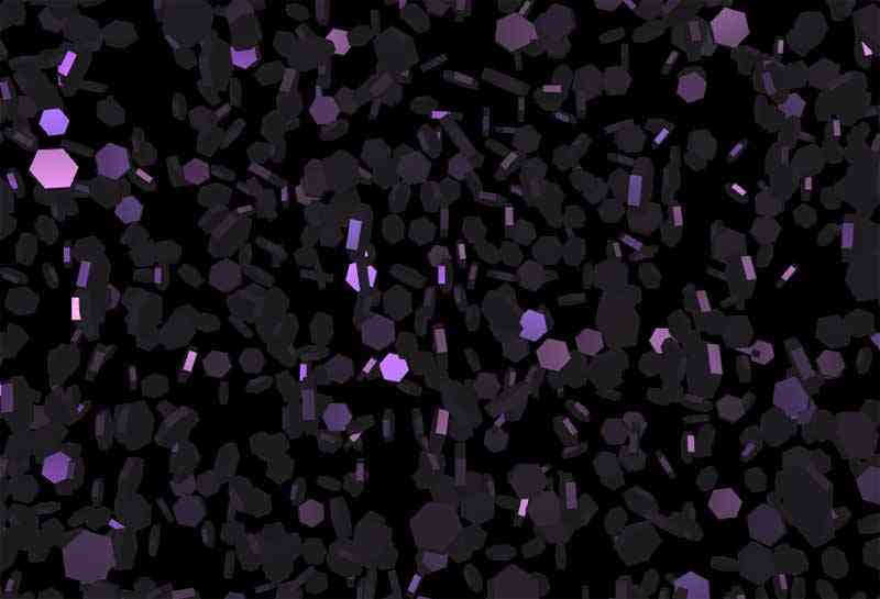 html5 canvas酷炫的碎片合成动画特效(图1)