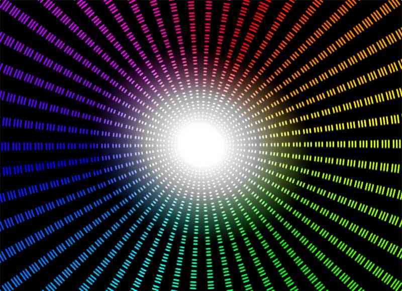 html5旋转的彩虹隧道(图1)