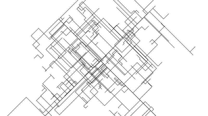 黑色线条图像canvas特效(图1)