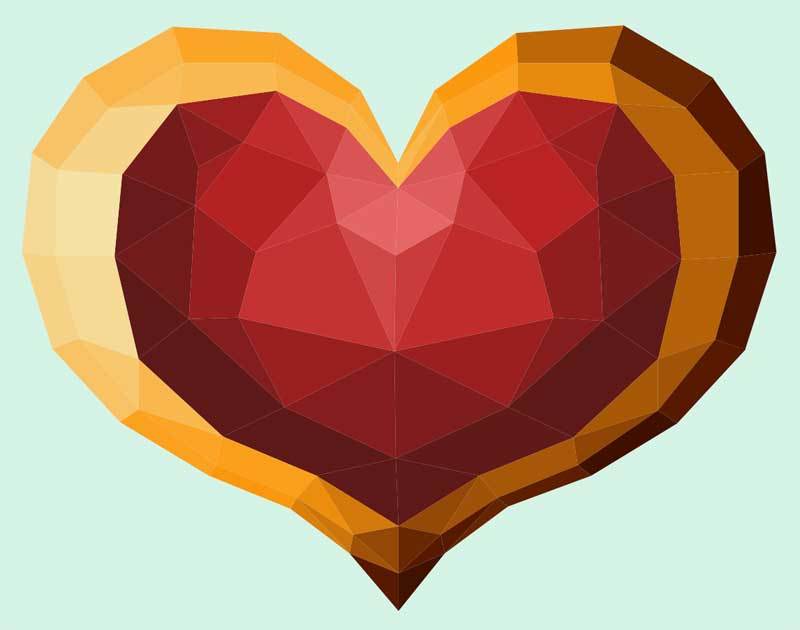 html5 3D爱心打碎动画(图1)