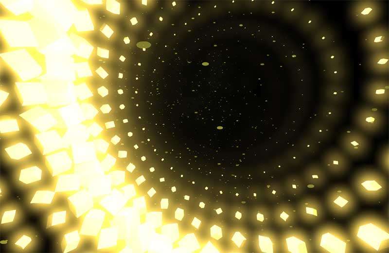 酷炫的3D环形空间特效(图1)