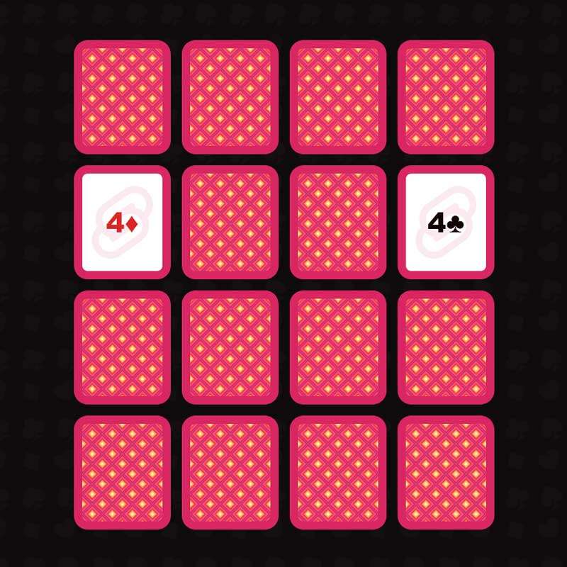 简单的翻纸牌记忆游戏代码(图1)