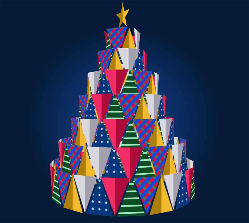 纯css3蛋糕树动画特效(图1)