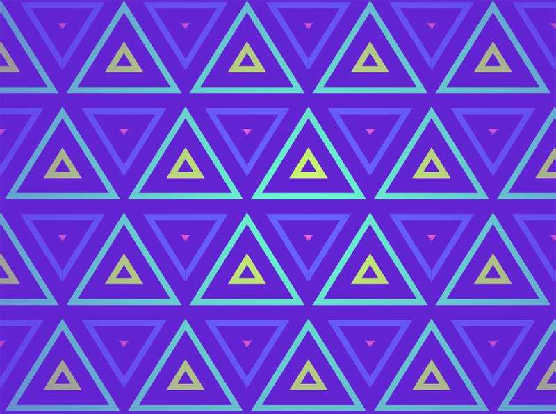 css3 svg三角形矩阵动画特效(图1)