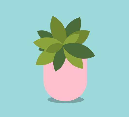 css3盆栽植物图像元素(图1)