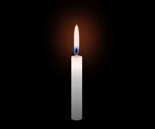 逼真的蜡烛火焰css3动画(图1)