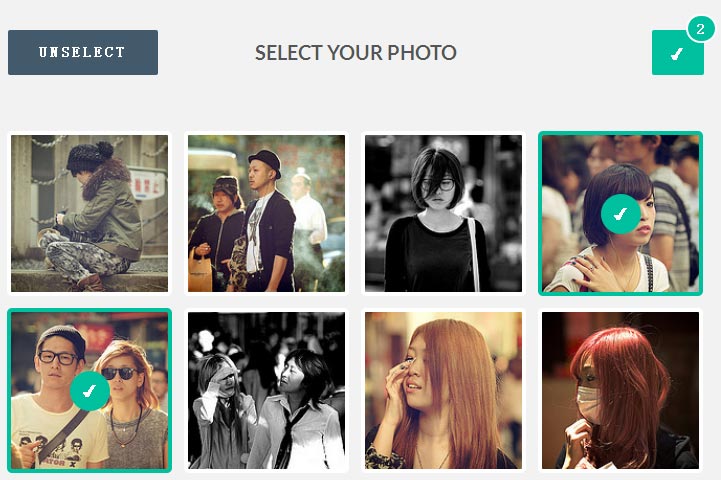jQuery+CSS3弹性动画选择多张图片数量统计(图1)