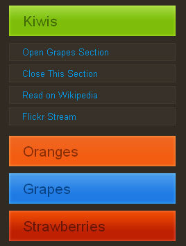 jquery easing制作竖直弹跳下拉菜单导航单个单个菜单展开显示(图1)