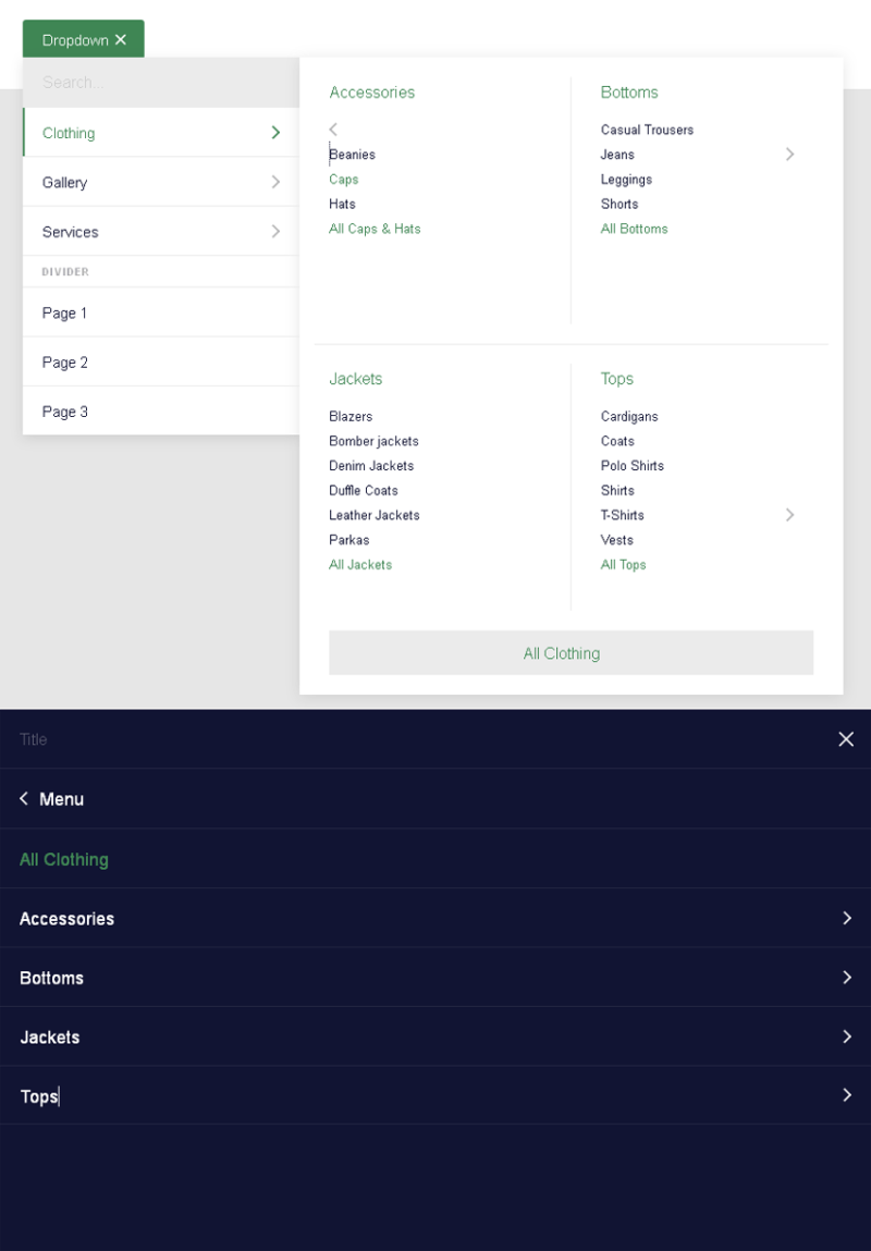 扁平的jQuery响应式下拉导航菜单代码(图1) 扁平的jQuery响应式下拉导航菜单代码(图1)