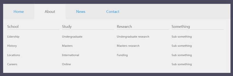 jQuery简单的响应式下拉导航菜单代码(图1) jQuery简单的响应式下拉导航菜单代码(图1)
