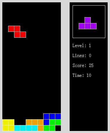 html5网页版俄罗斯方块小游戏源码下载(图1)