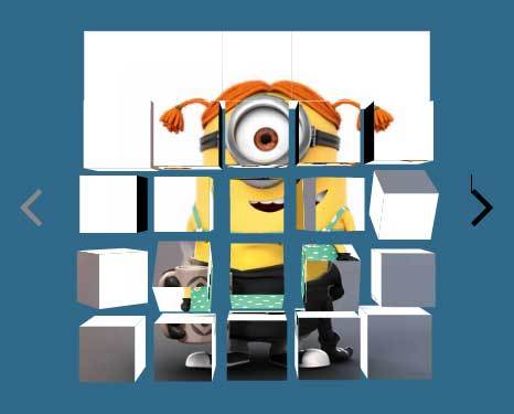 html5图片3D立方体魔方动画切换特效(图1)