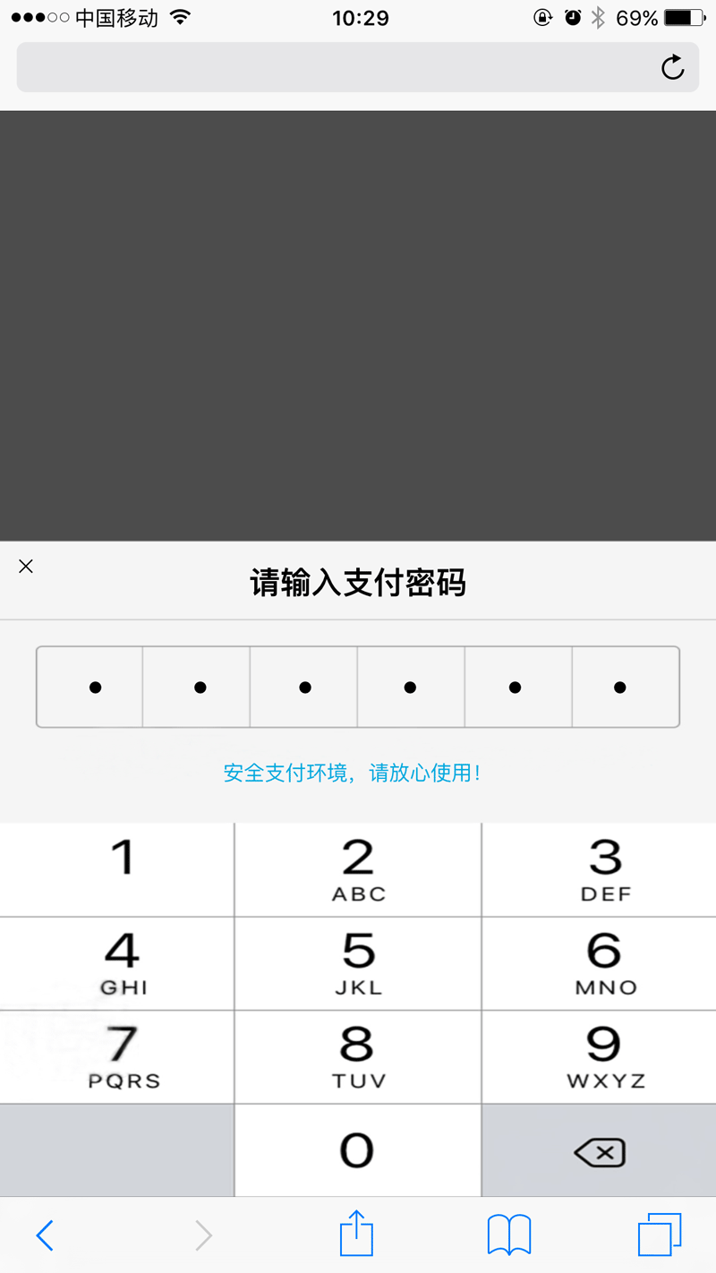 html5仿支付宝手机支付密码输入框特效(图1)