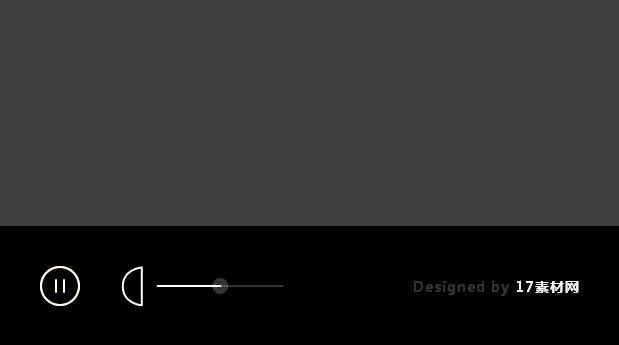 html5 svg适用于手机端播放器按钮动画特效(图1)