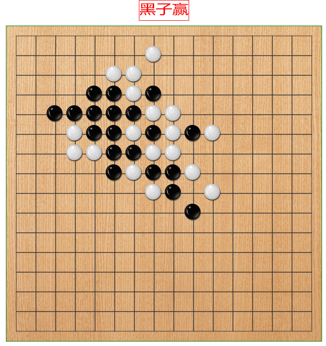 HTML5网页版黑白子五子棋游戏代码(图1)
