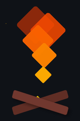 html5 svg火柴火焰燃烧动画特效(图1)