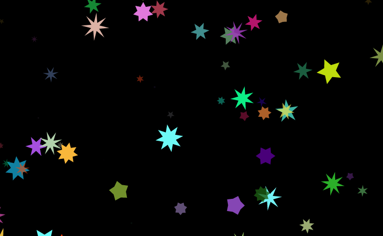 html5 canvas模拟满天星空背景动画特效(图1) html5 canvas模拟满天星空背景动画特效(图1)