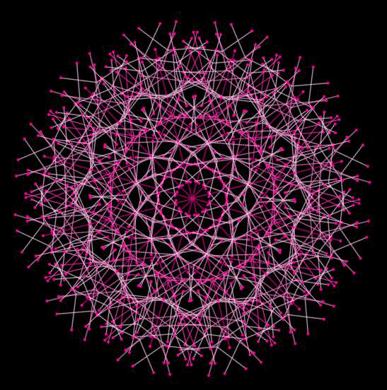 html5 canvas酷炫的树镜动画特效(图1)