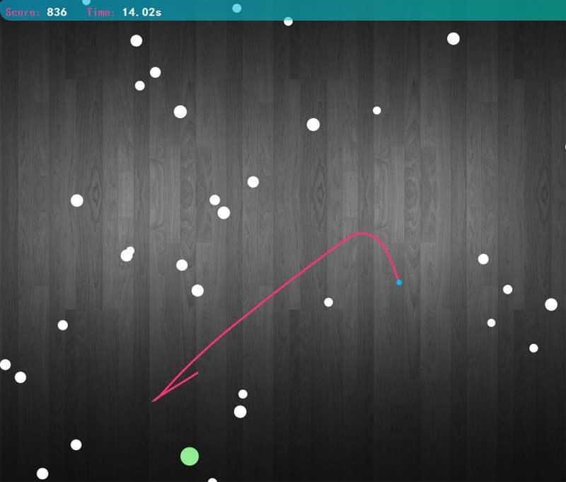 html5 canvas躲避类的线条小游戏代码(图1) html5 canvas躲避类的线条小游戏代码(图1)