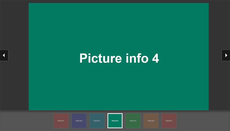 html5带标题和缩略图的响应式图片轮播代码(图1) html5带标题和缩略图的响应式图片轮播代码(图1)
