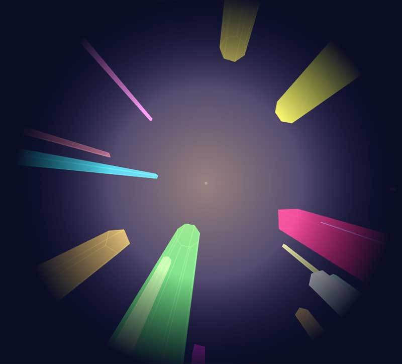 html5 canvas彩色的水晶洞穴特效(图1)