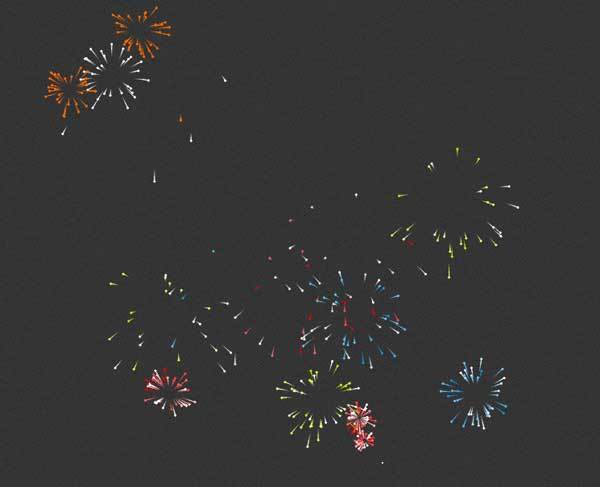 html5 canvas可自定义的烟花动画特效(图1) html5 canvas可自定义的烟花动画特效(图1)