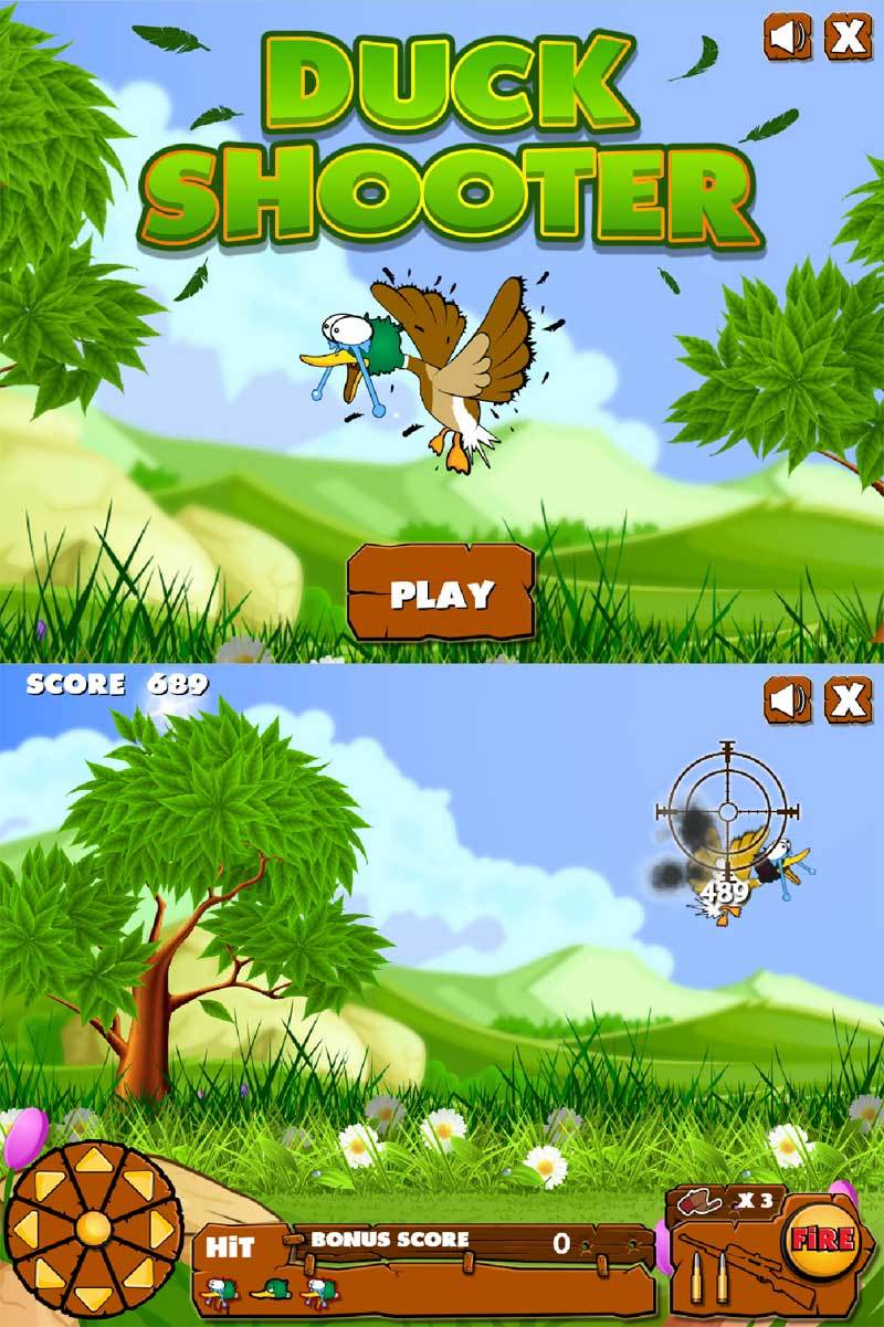 h5射击鸭子小游戏源码(图1)