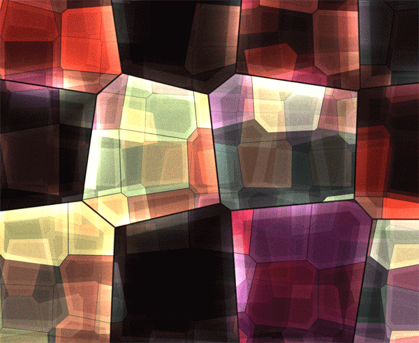 html5 canvas发光的钻石背景动画特效(图1)