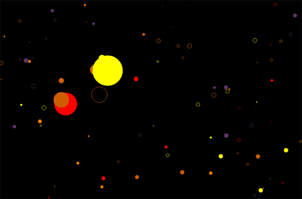 html5 canvas悬浮的圆点背景动画特效(图1)