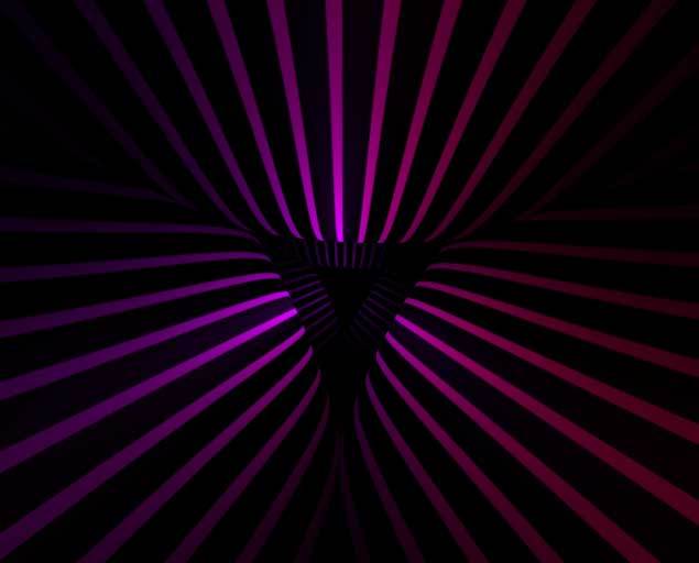 html5 canvas循环的波浪隧道动画特效(图1)