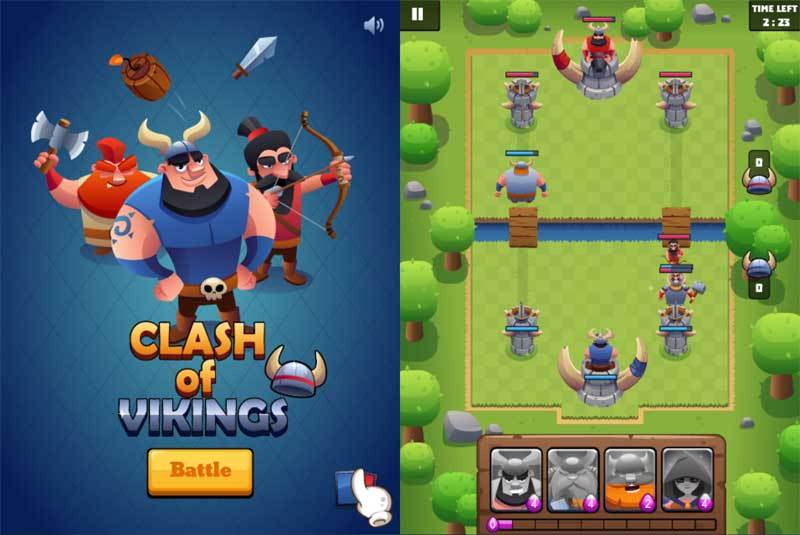 html5维京战争手机塔防游戏源码(图1) html5维京战争手机塔防游戏源码(图1)